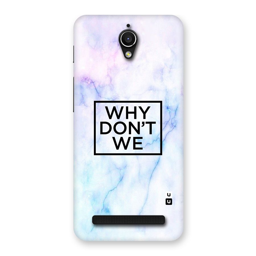 Why Dont We Back Case for Zenfone Go