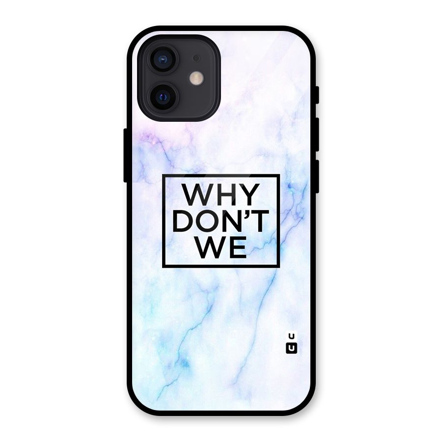 Why Dont We Glass Back Case for iPhone 12