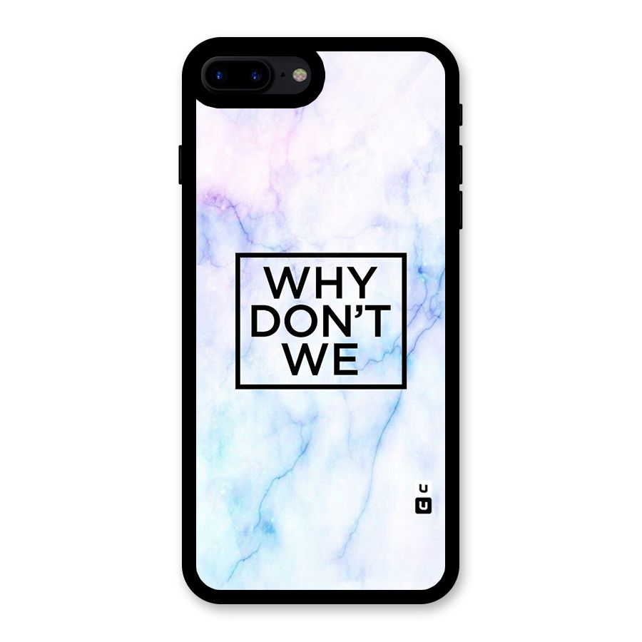 Why Dont We Glass Back Case for iPhone 8 Plus