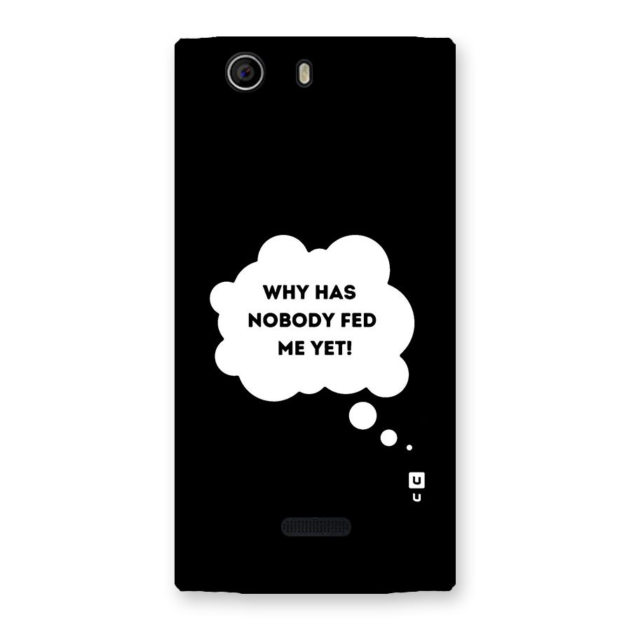 Why No Food Yet Back Case for Canvas Nitro 2 E311