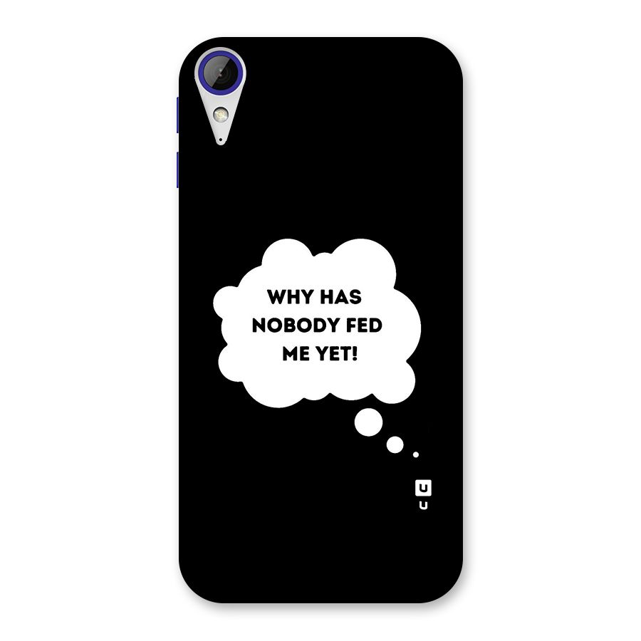 Why No Food Yet Back Case for Desire 830