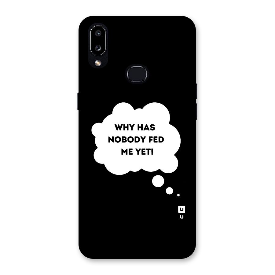 Why No Food Yet Back Case for Galaxy A10s