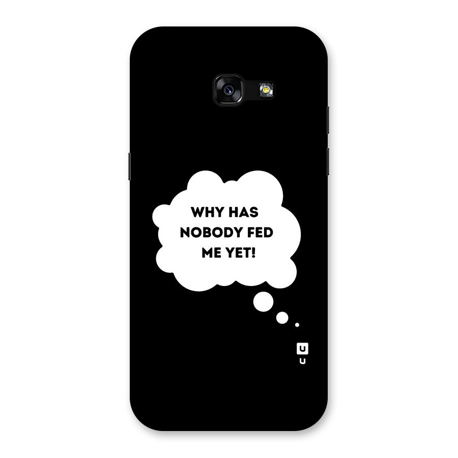 Why No Food Yet Back Case for Galaxy A5 2017