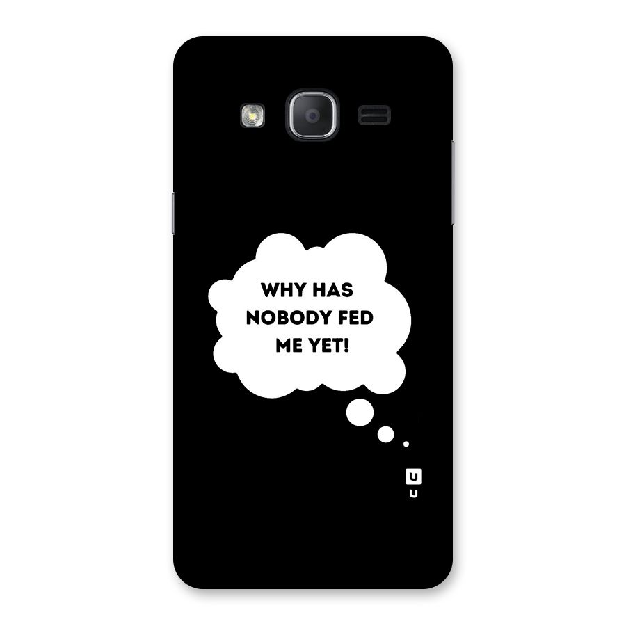 Why No Food Yet Back Case for Galaxy On7 2015