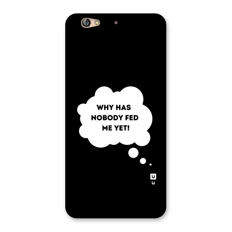 Why No Food Yet Back Case for Gionee S6