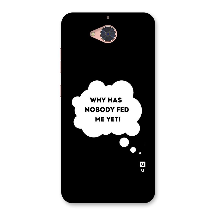 Why No Food Yet Back Case for Gionee S6 Pro