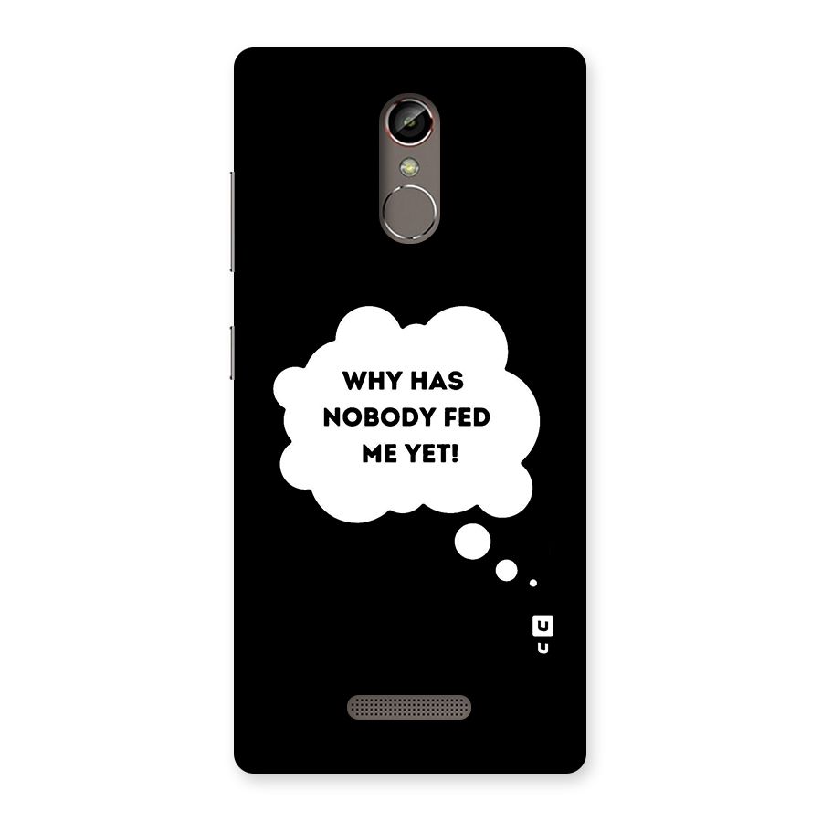 Why No Food Yet Back Case for Gionee S6s