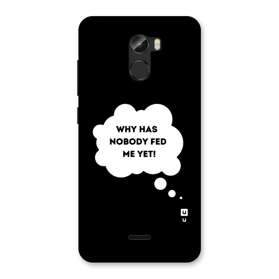 Why No Food Yet Back Case for Gionee X1