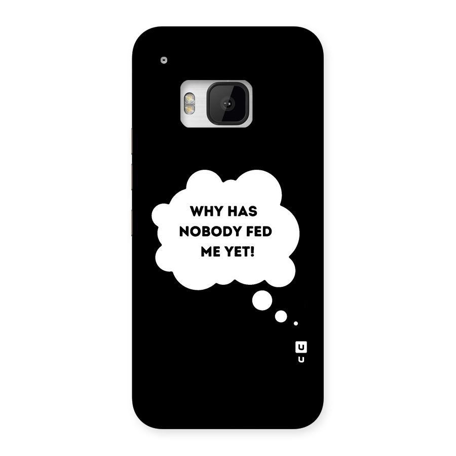 Why No Food Yet Back Case for HTC One M9