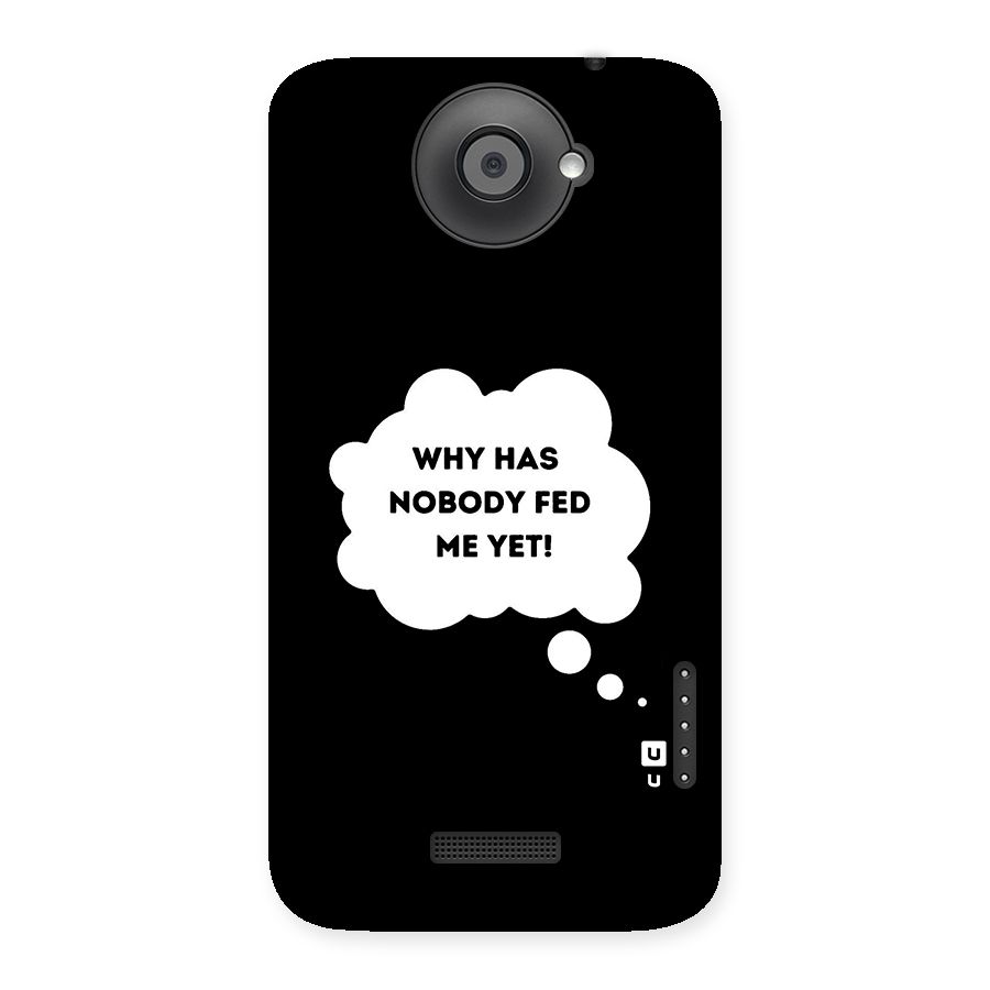 Why No Food Yet Back Case for HTC One X