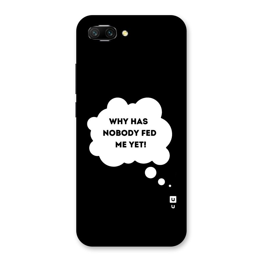 Why No Food Yet Back Case for Honor 10
