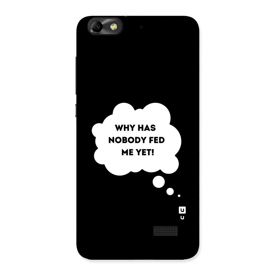 Why No Food Yet Back Case for Honor 4C