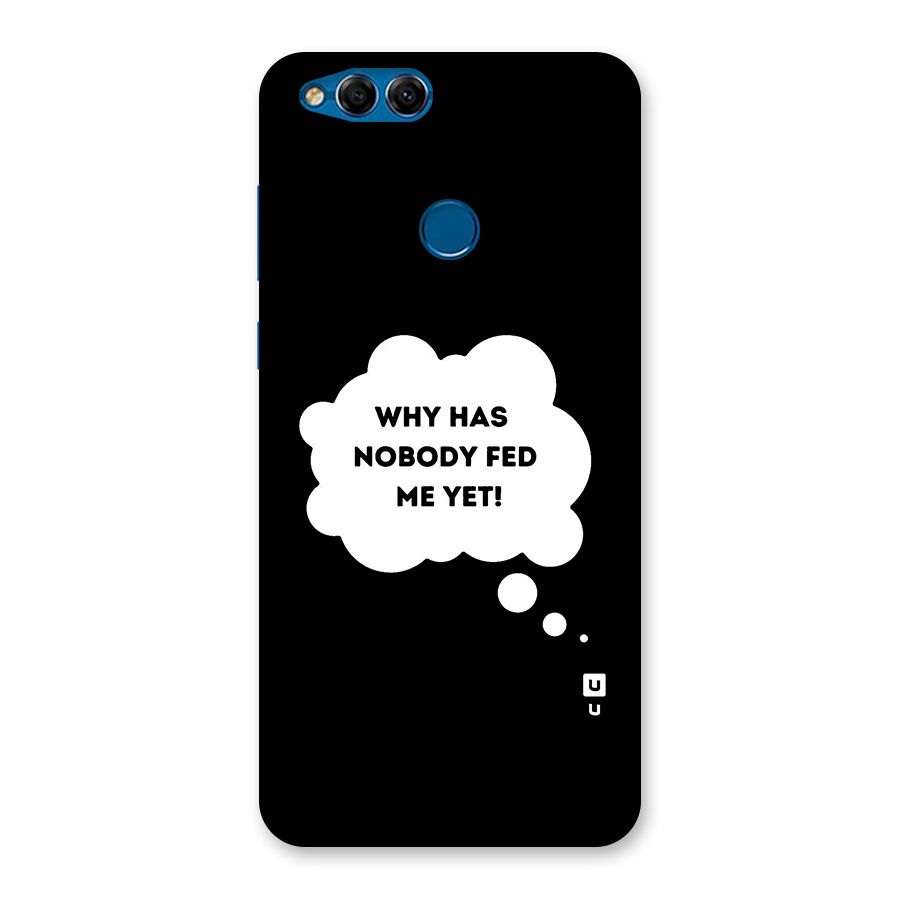 Why No Food Yet Back Case for Honor 7X