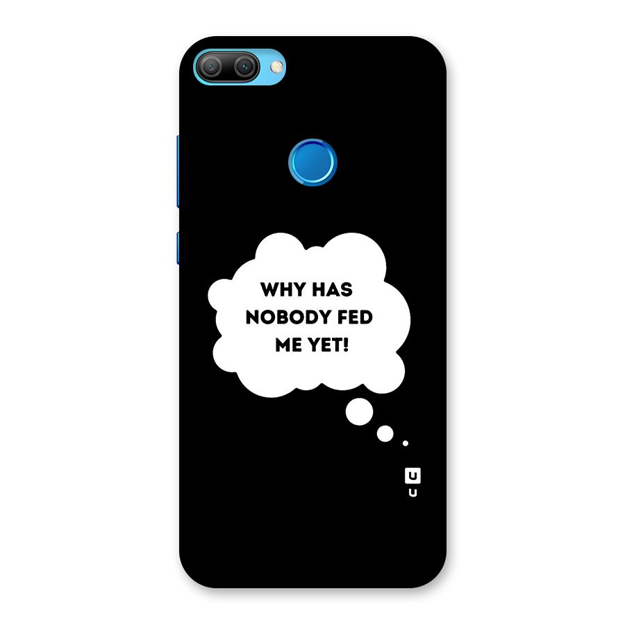 Why No Food Yet Back Case for Honor 9N