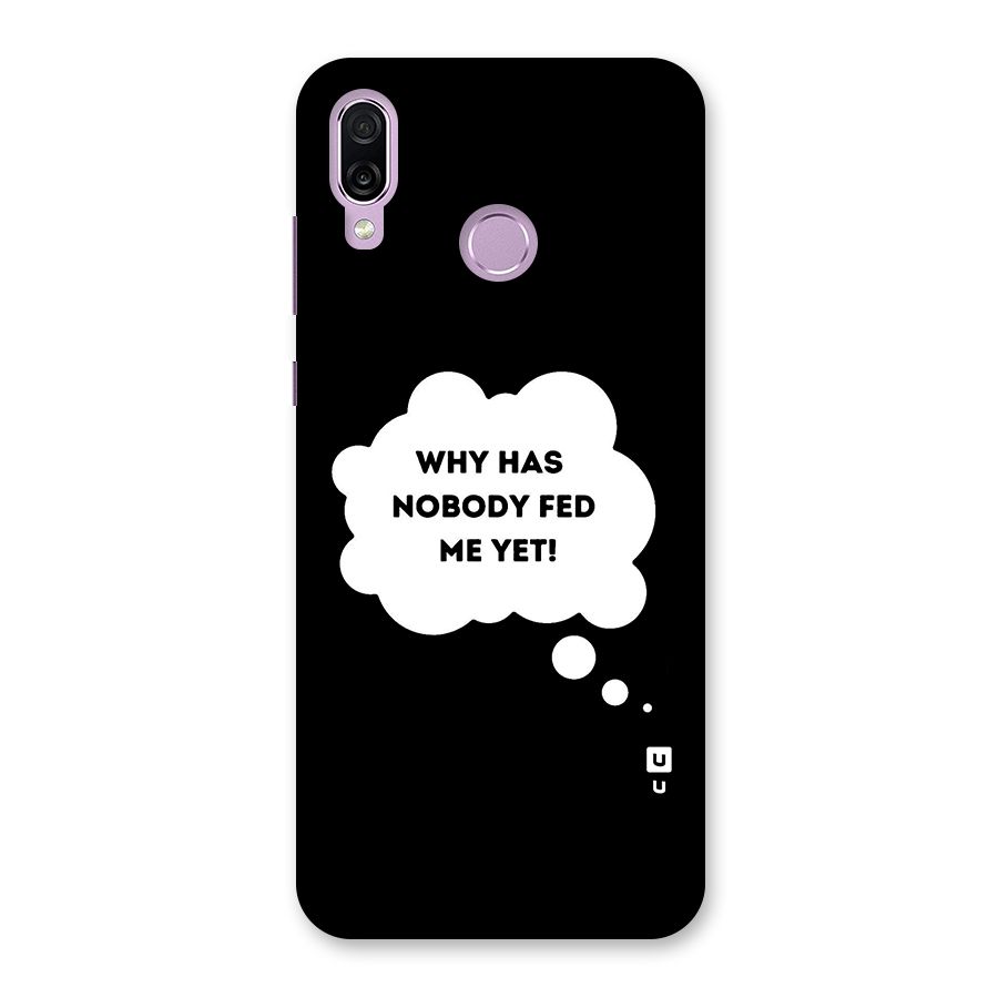 Why No Food Yet Back Case for Honor Play