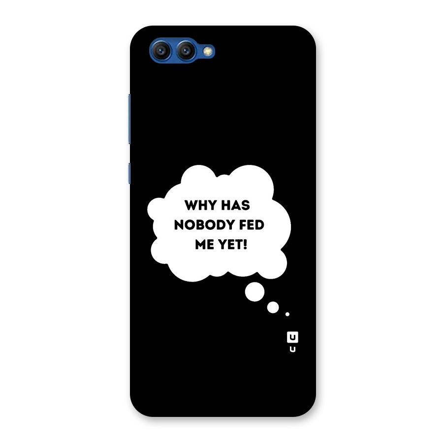 Why No Food Yet Back Case for Honor View 10