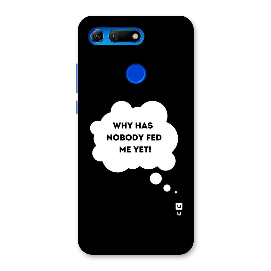 Why No Food Yet Back Case for Honor View 20
