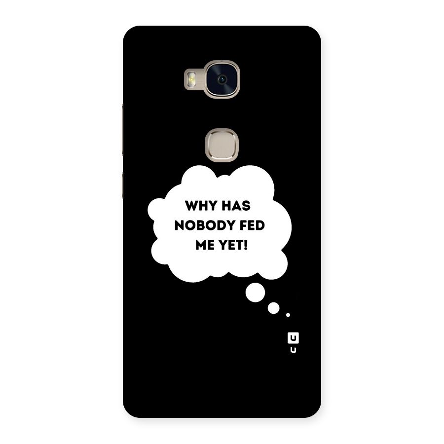 Why No Food Yet Back Case for Huawei Honor 5X