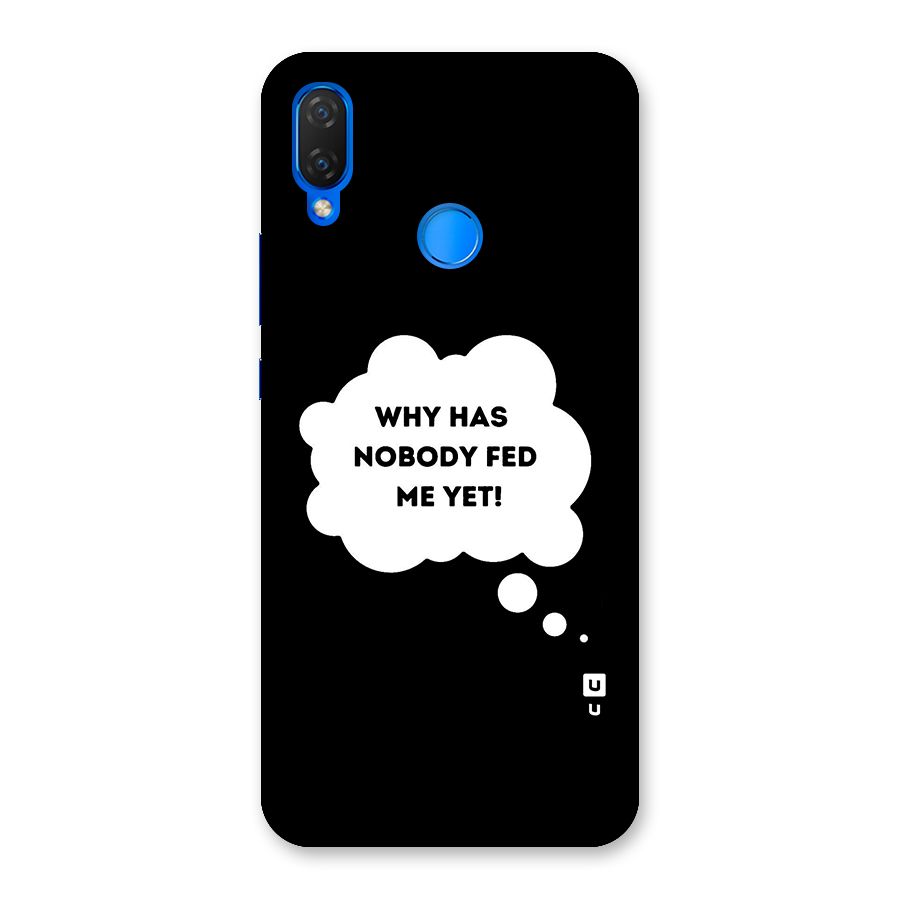 Why No Food Yet Back Case for Huawei P Smart+