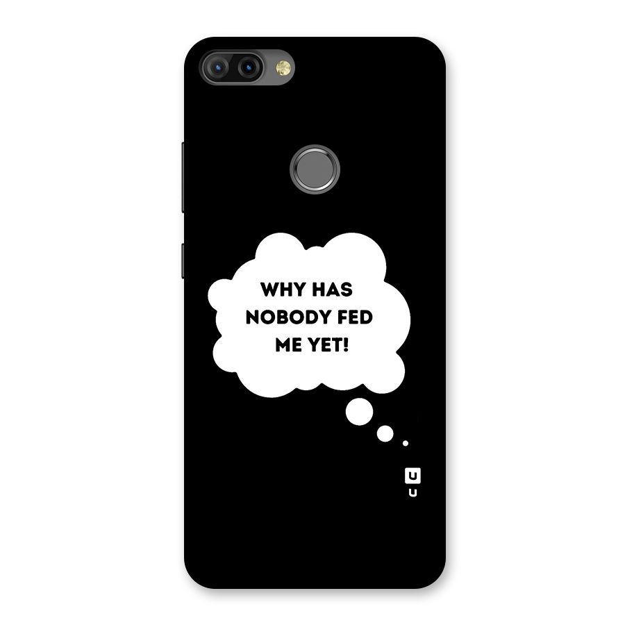 Why No Food Yet Back Case for Infinix Hot 6 Pro