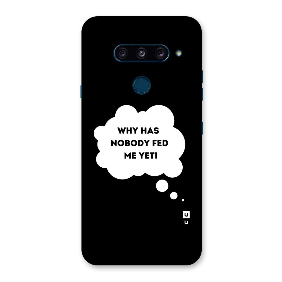 Why No Food Yet Back Case for LG  V40 ThinQ