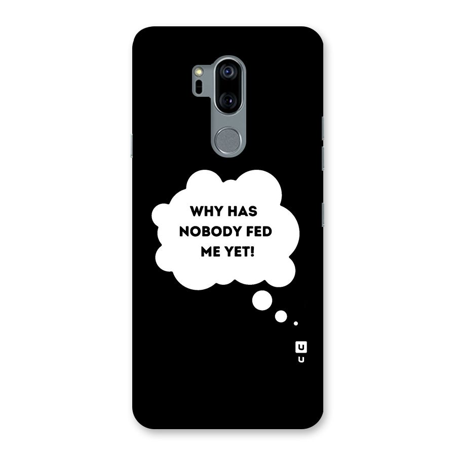 Why No Food Yet Back Case for LG G7