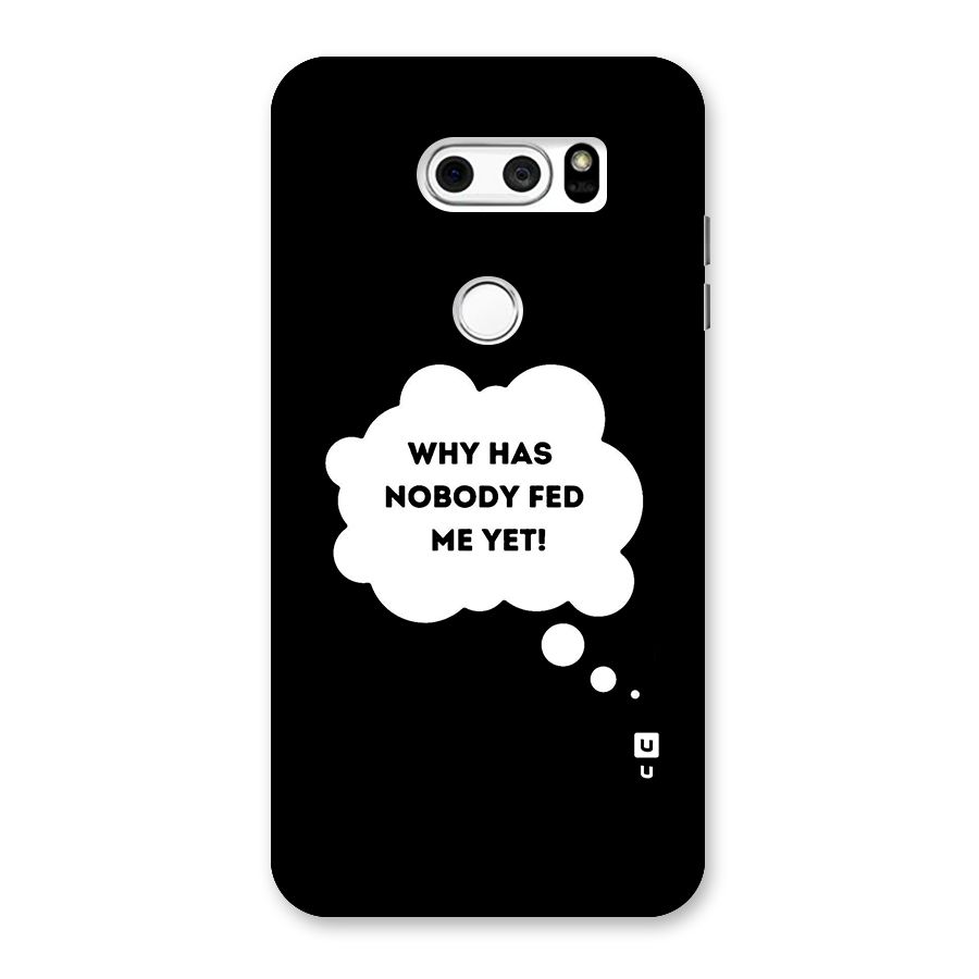 Why No Food Yet Back Case for LG V30