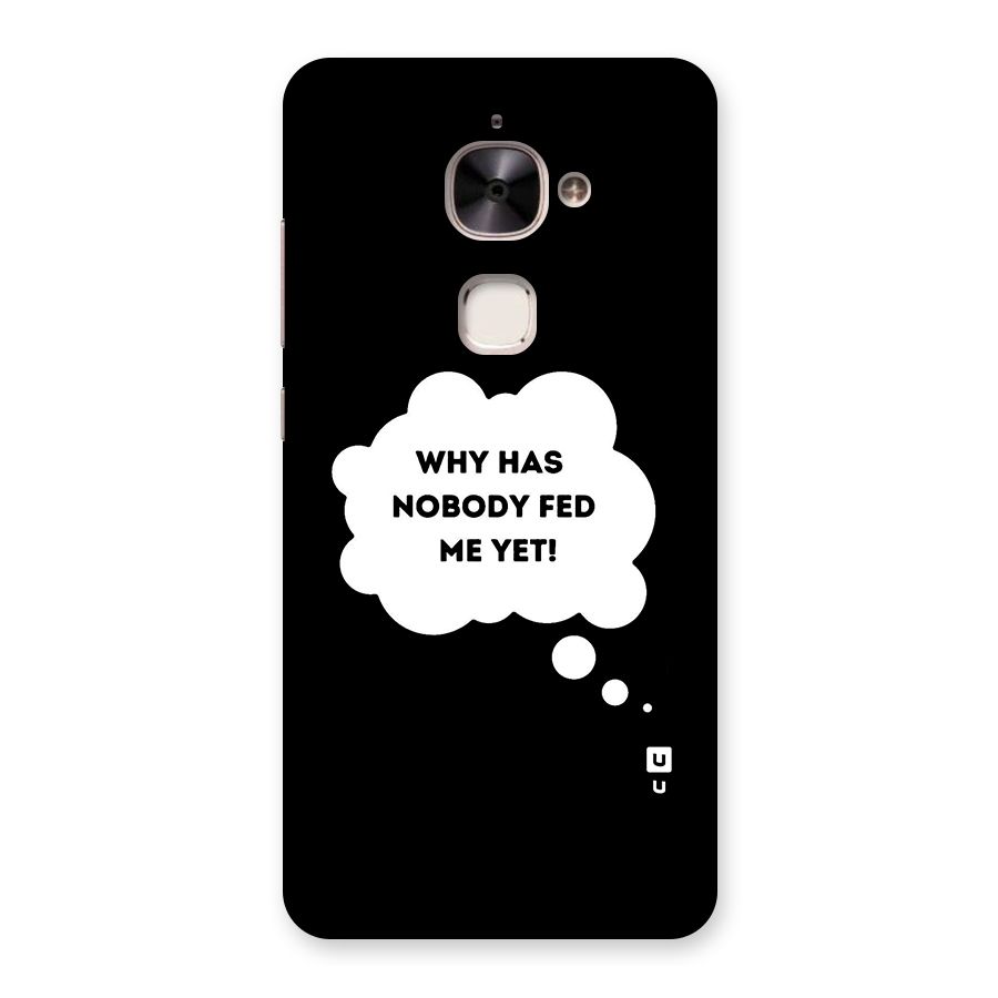 Why No Food Yet Back Case for Le 2