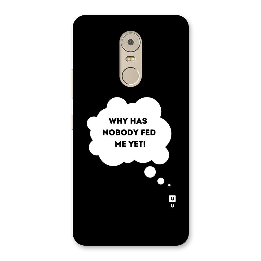 Why No Food Yet Back Case for Lenovo K6 Note