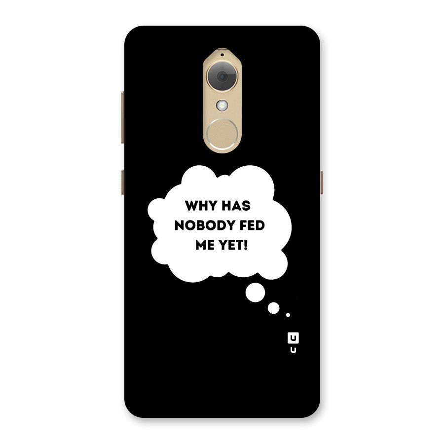 Why No Food Yet Back Case for Lenovo K8