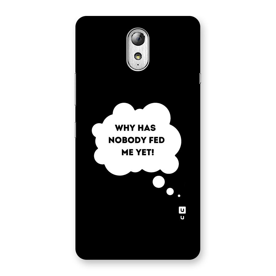 Why No Food Yet Back Case for Lenovo Vibe P1M