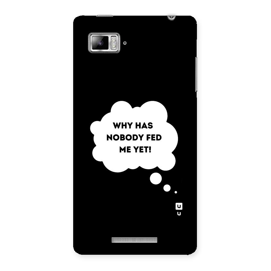 Why No Food Yet Back Case for Lenovo Vibe Z K910