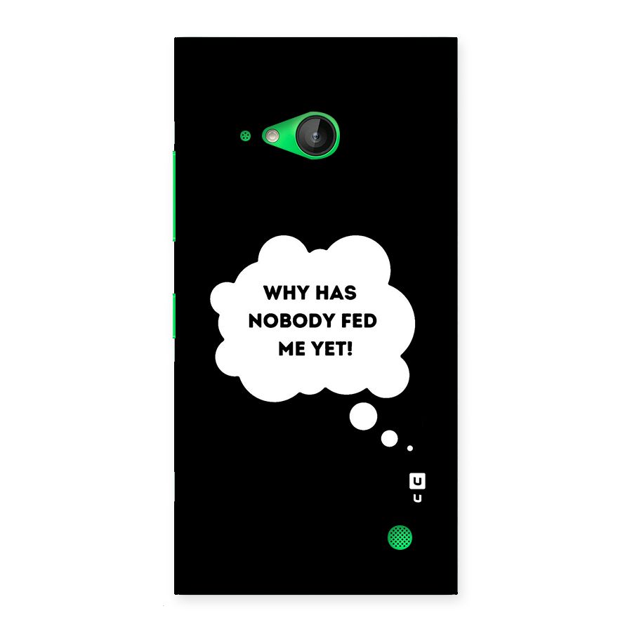 Why No Food Yet Back Case for Lumia 730