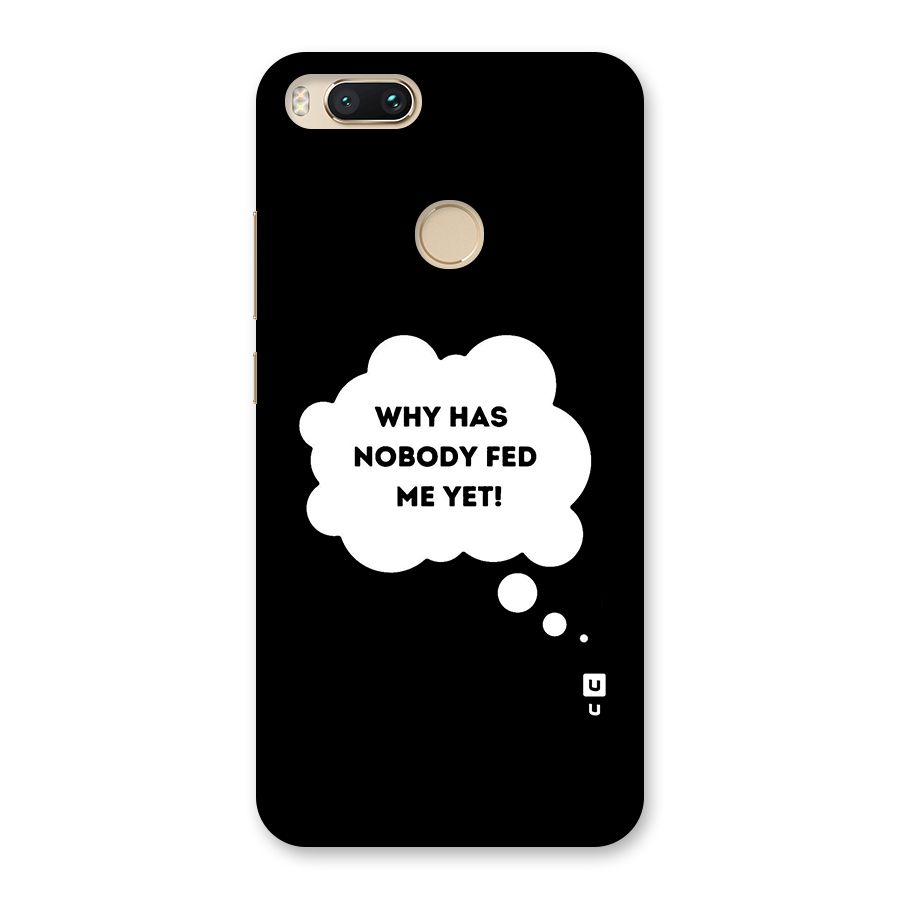 Why No Food Yet Back Case for Mi A1