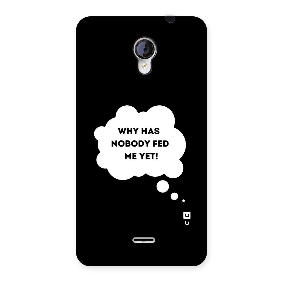 Why No Food Yet Back Case for Micromax Unite 2 A106