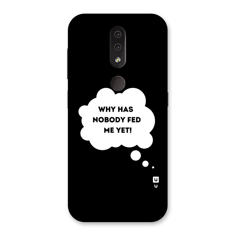 Why No Food Yet Back Case for Nokia 4.2