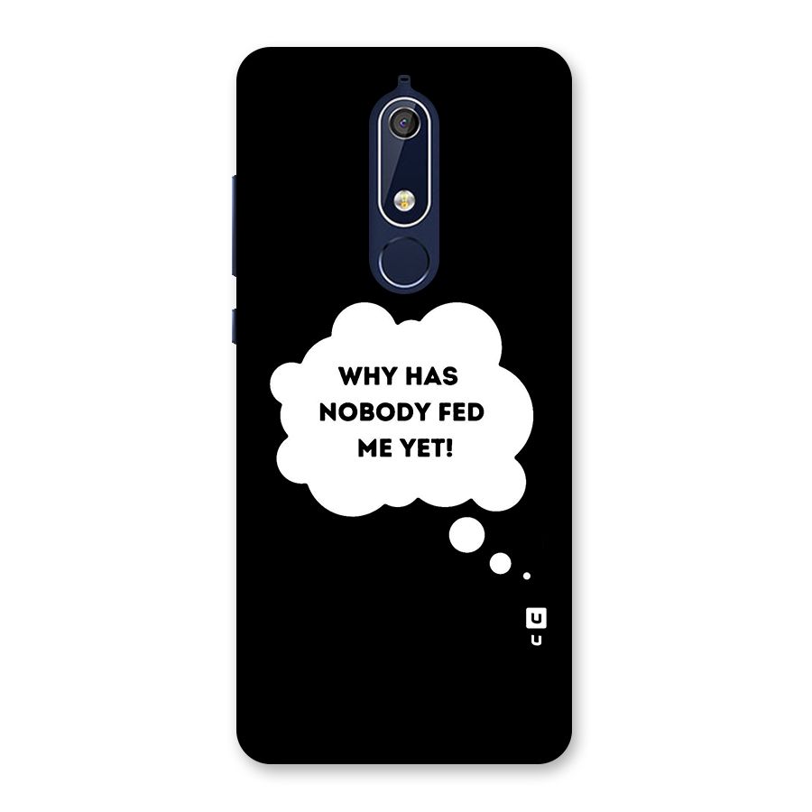 Why No Food Yet Back Case for Nokia 5.1