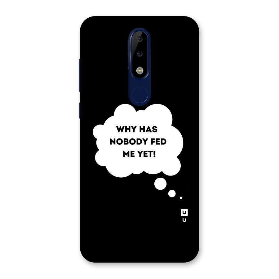 Why No Food Yet Back Case for Nokia 5.1 Plus