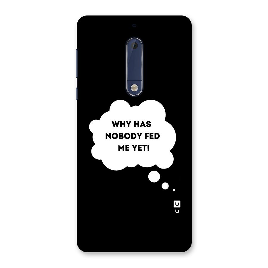 Why No Food Yet Back Case for Nokia 5
