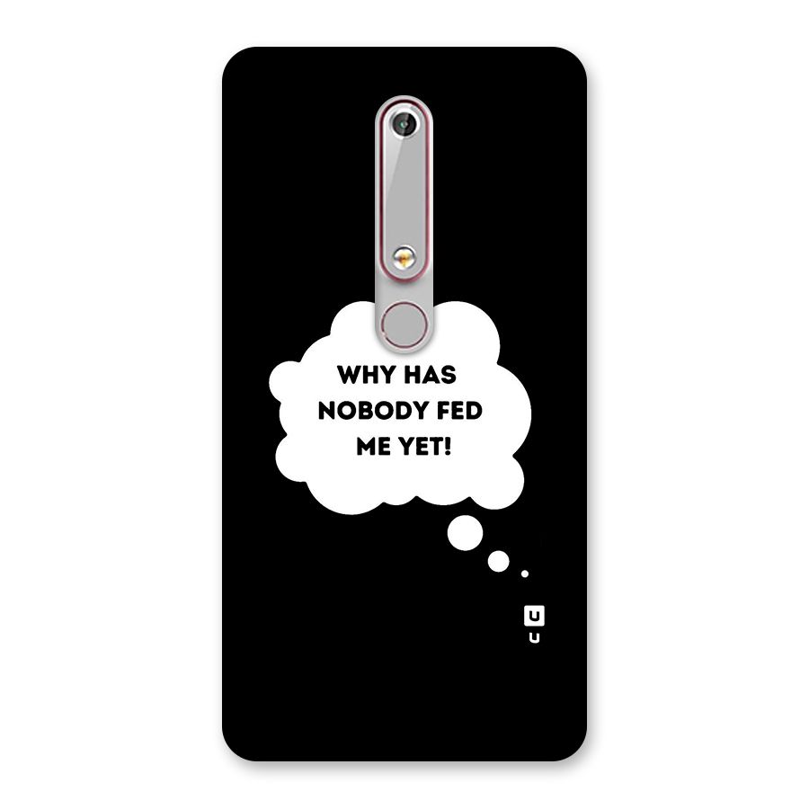 Why No Food Yet Back Case for Nokia 6.1
