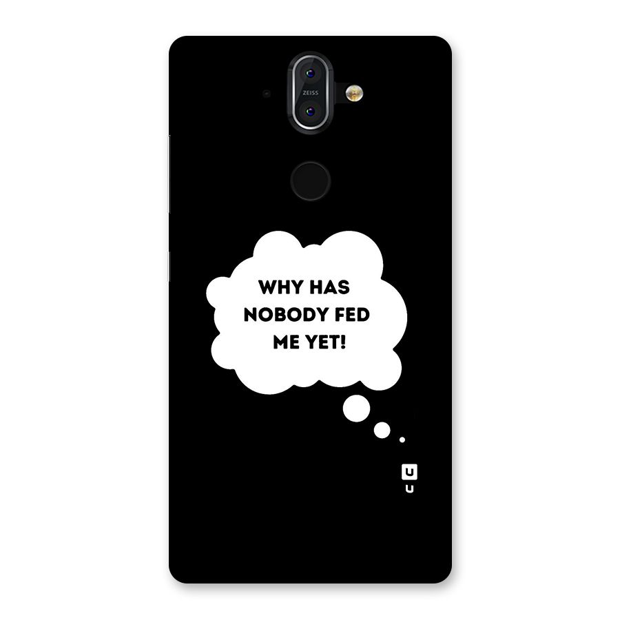 Why No Food Yet Back Case for Nokia 8 Sirocco
