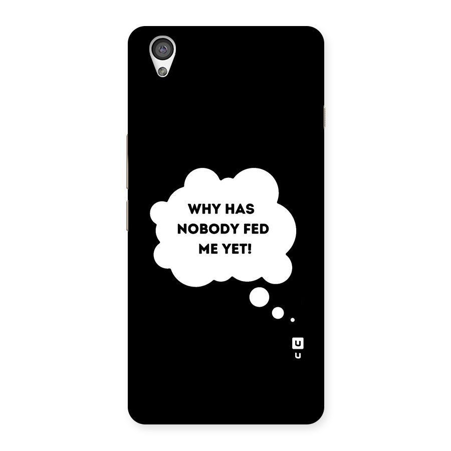 Why No Food Yet Back Case for OnePlus X