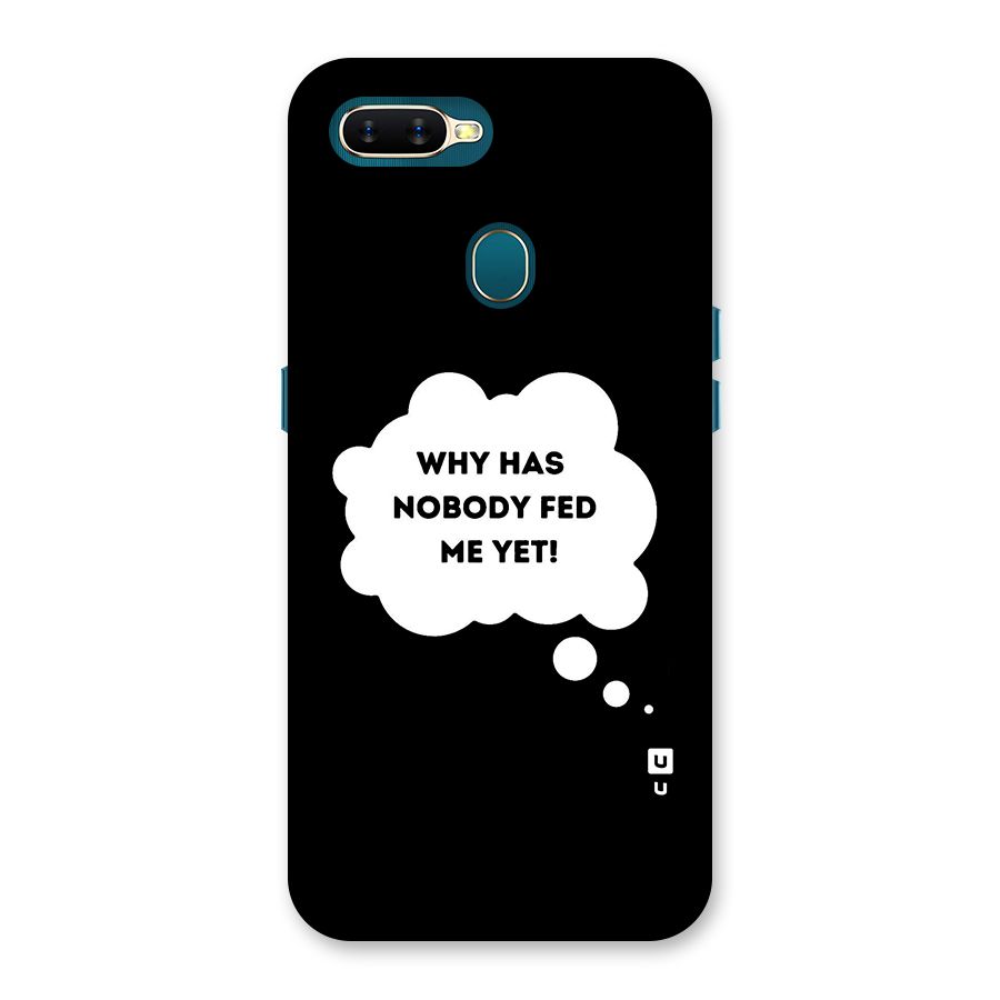 Why No Food Yet Back Case for Oppo A12s