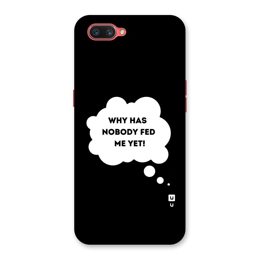 Why No Food Yet Back Case for Oppo A3s