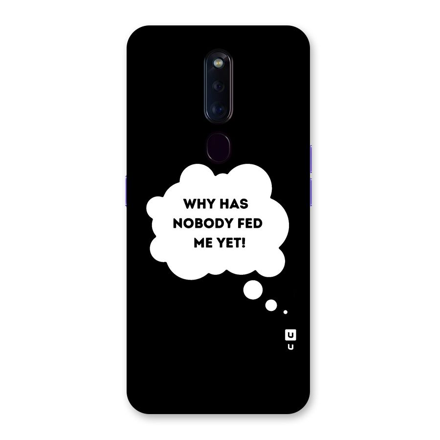 Why No Food Yet Back Case for Oppo F11 Pro