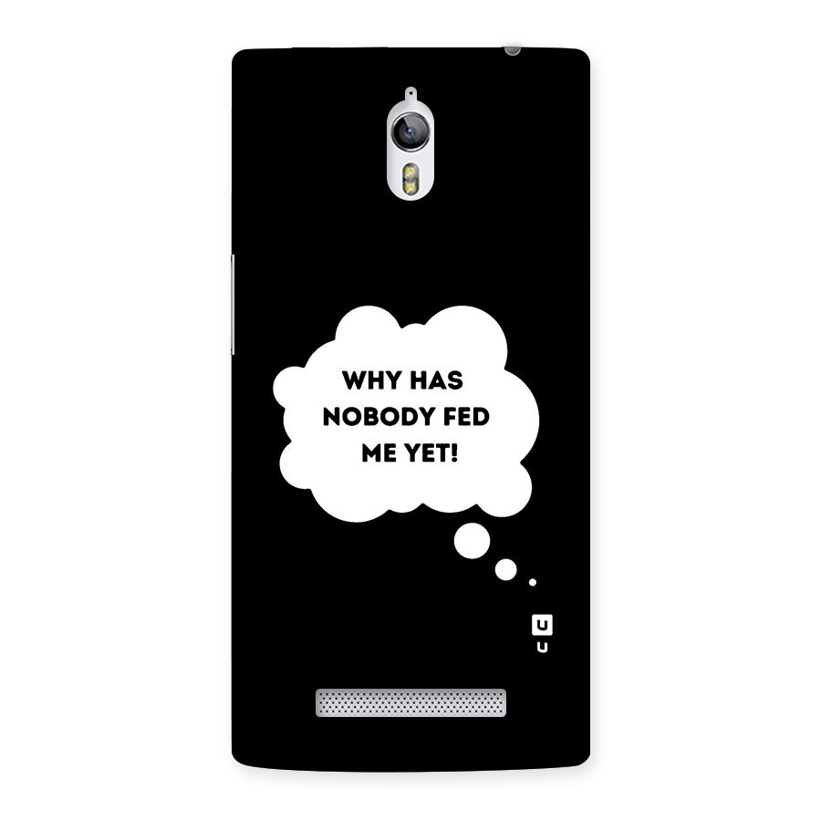 Why No Food Yet Back Case for Oppo Find 7