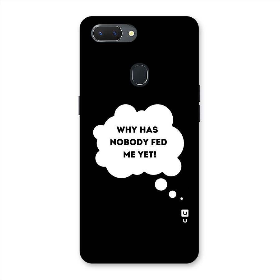 Why No Food Yet Back Case for Oppo Realme 2