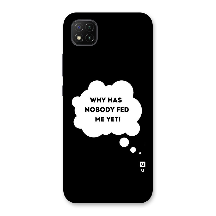 Why No Food Yet Back Case for Poco C3