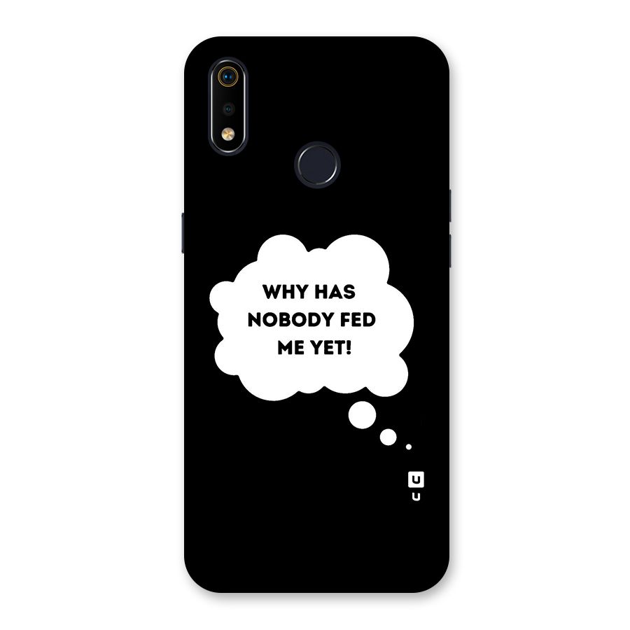 Why No Food Yet Back Case for Realme 3i
