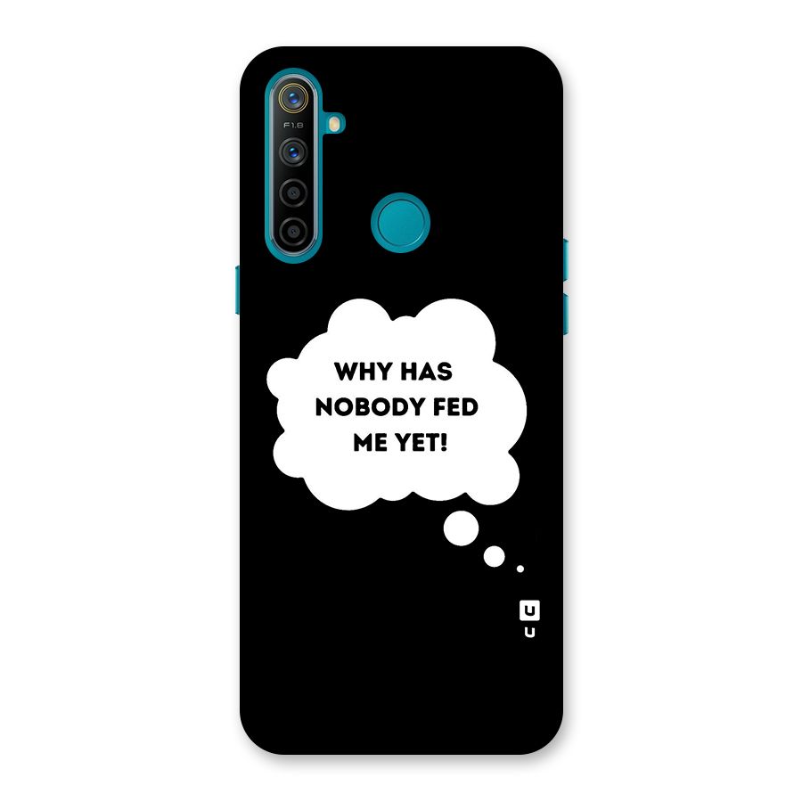 Why No Food Yet Back Case for Realme 5i